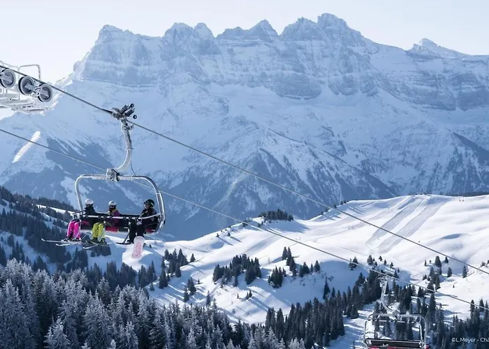 Veronica Vr79 Nature & Mountain 3 Pers 아파트 Châtel